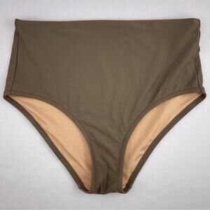 Madewell Second Wave Retro High-Waisted Bikini Bottom